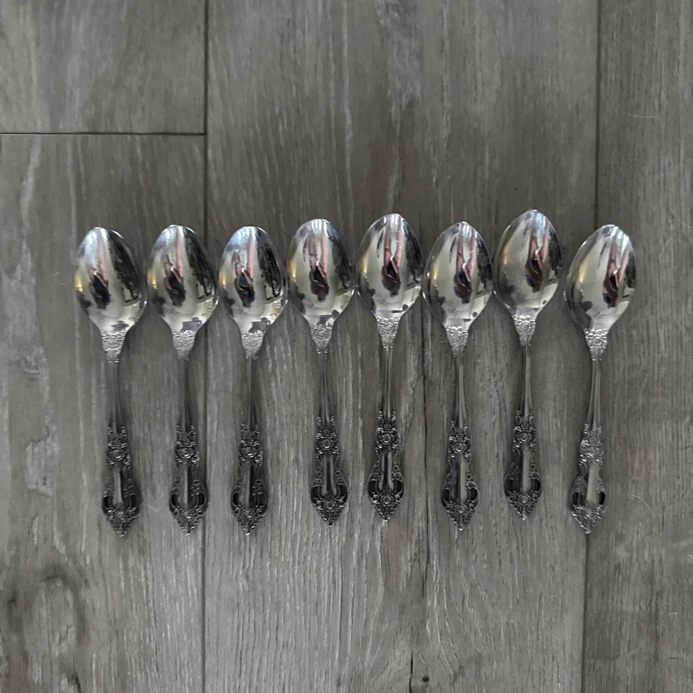 Vintage Northland BATON ROUGE Replacement Teaspoons set‎ of 8
